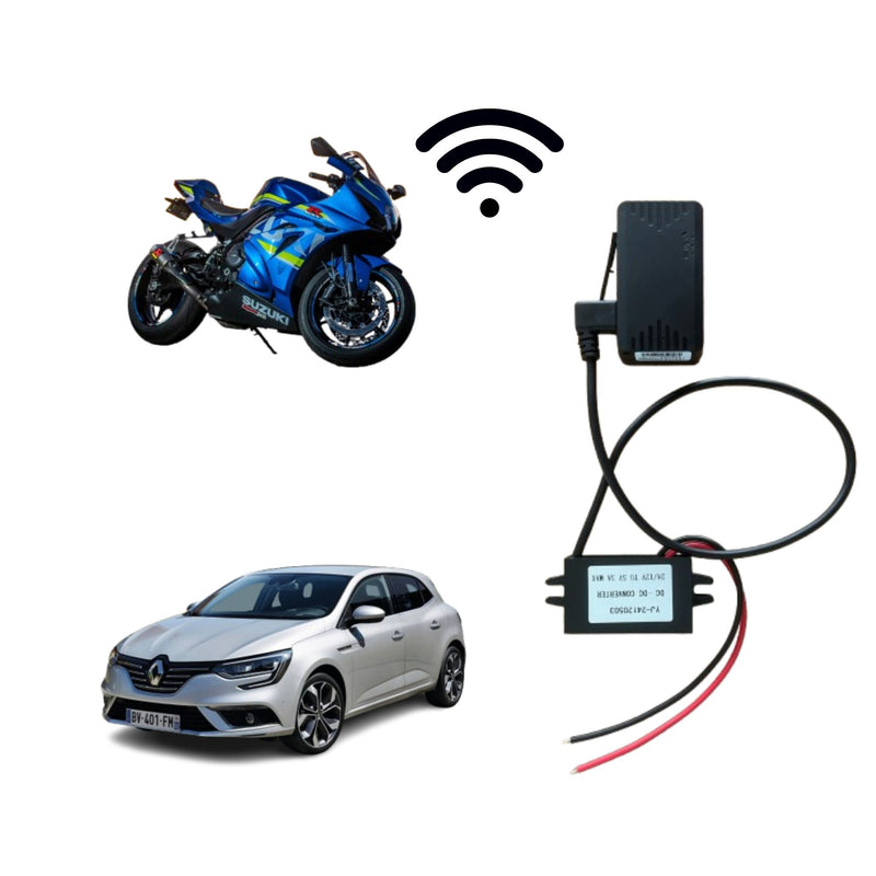 tracker moto voiture